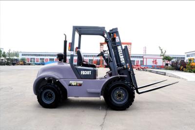 China Overhead Guard Height 2210 Mm Flexible Operation Rough Ground Forklift Truck Free Fork Height 100 Mm Safe en venta