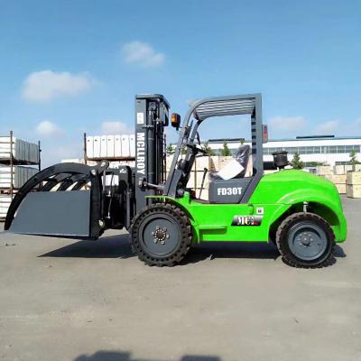 中国 Rate Loading Weight 3000 KG Safe Handling Rough Terrain Forklift Truck Ground Clearance 220 Mm Compact Forklift 販売のため