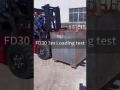 MCLLROY FD30 Forklift Sideshift and Loading Test