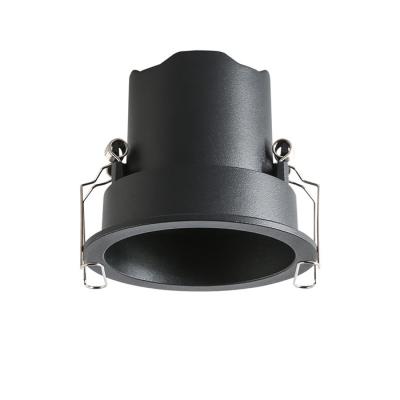 China Black LED 5W 7W 10W 15W 18W 20W 30W Warehouse Rcessed Downlight In Ceiling Trimless Down Light Indoor Lighting for sale