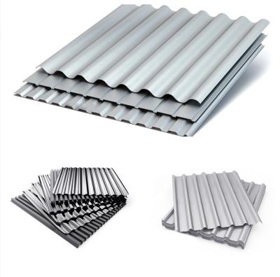 China Factory Wholesale Low MOQ Galvanized Building Material Construction Roofing Corrugated Steel for sale