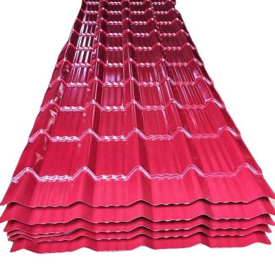 China Roofing Sheet Color Material Corrugated Roofing PPGI Sheet Prepainted Galvanized Steel Sheet for sale