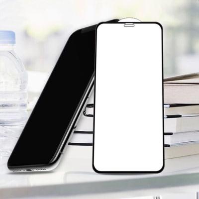 China Full Cover 6D Full Edge Glue Tempered Glass Screen Protector For Iphone 12 for sale