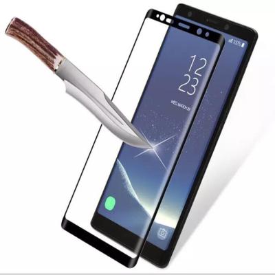 China Full Cover Full Coverage Edge Case Friendly Edge Glue Tempered Glass Screen Protector For Samsung S9 for sale