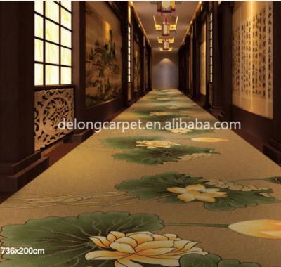 China Jacquard Nylon Printed Carpet For Lobby Luxury Wholesale Rug Outdoor Hotel Cover for sale