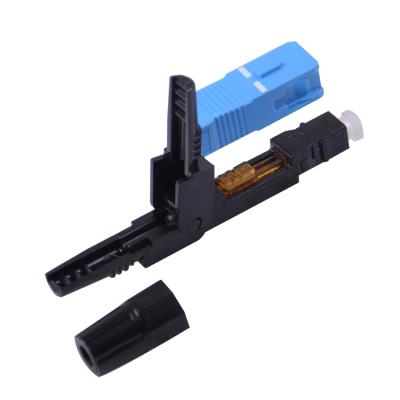 China FTTH Good Price Supply SC UPC Fiber Optic Fast Connectors for sale