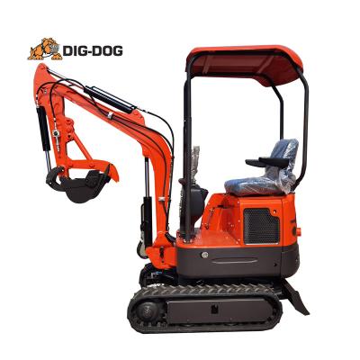 China 1.2 Ton Chinese Cheap Excavator Building Material Stores Dig Dog For Garden Farm Construction Use Factory Outlet for sale