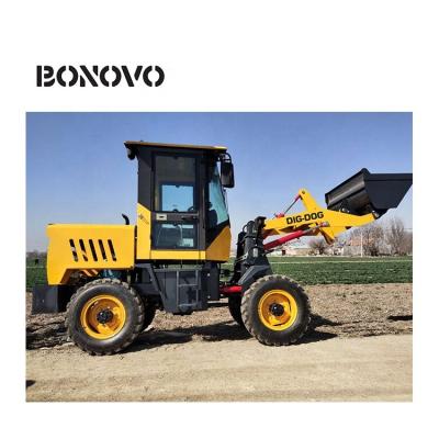 China Construction Material Stores DIG-DOG ZL-10 Wheel Loaders Contract For Sale Mini Wheel Loader Top Loaders for sale