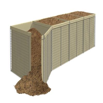 Chine Mesure de fil protectrice UV de Concertainer 4.0mm de bastion de Hesco de périmètre à vendre