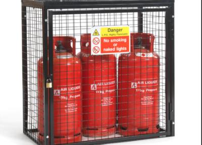 China Small Gas Cylinder Cages Propane Tank Storage Easily Assembled / Dissembled for sale