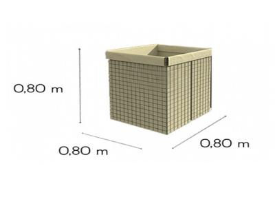 Chine Béton en acier galvanisé renforçant les panneaux soudés de fil pour des barrières de Hesco à vendre