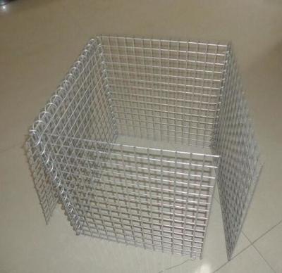 China Wire Mesh Rock Retaining Wall , Construction Galvanized Gabion Box for sale