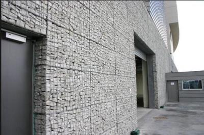 Chine Paniers argentés de Gabion de fil, cages de mur de Gabion pour des murs de soutènement de roche à vendre