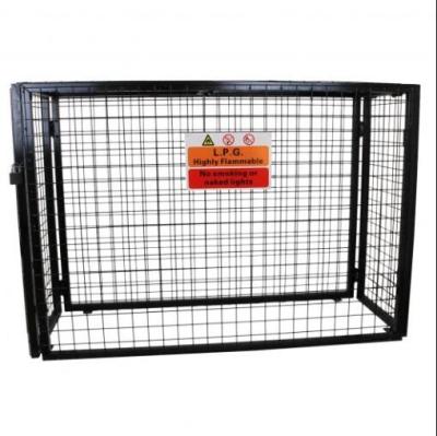 Chine Cage galvanisée 920mm*1000mm*500mm de maille de bouteille de gaz de fil d'acier pour le marché BRITANNIQUE à vendre