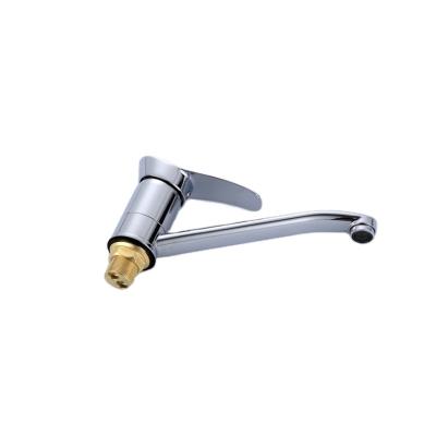 China OEM Faucets Long Neck Kitchen Faucet Sink Faucet Water Metered Zinc Alloy Mixer Tap for sale