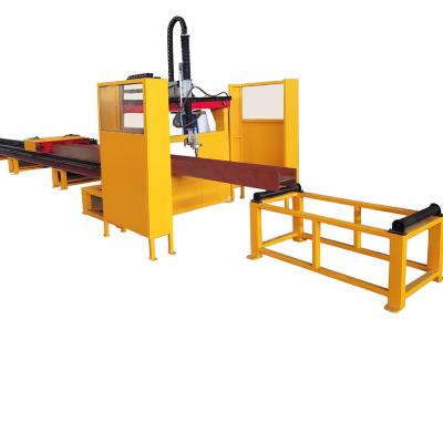 China Building Material Shops Plasma CNC Robot Beam Cutting Machine For Steel Buildings for sale