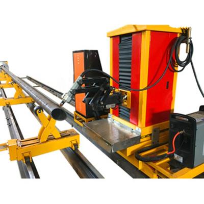 China Optional CNC Plasma Flame Metal CNC Steel Pipe Cutting Machine for sale