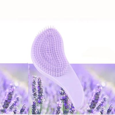 China Cute Transparent Plastic Airbag Massage Comb FYD Hair Brush Cartoon Glitter Sequin Hair Comb PP Home Travel Used Quicksand Brush for sale