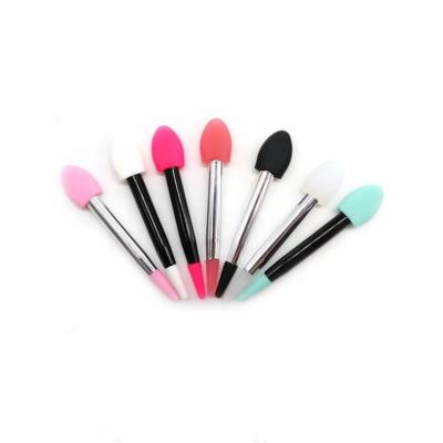 China Hot Applicator FYD 2022 Mini Portable Reusable Glitter Eye Shadow Lip Applicator Brush Lip Gloss Magic Wand Tube Brush Tip Tools Siliconelipstick Lip Gloss Lip Mask Brush for sale