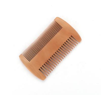 China Men's Grooming FYD Sale Static Custom Wooden Mustaches Hot Anti Small Fine Coarse Teeth Comb Comb Men's Beard Pocket Comb for sale