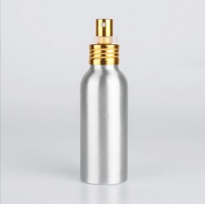 China Personal Care 30ml 50ml 100ml 250ml 500ml Refillable Spray Atomizer Aluminum Perfume Bottles for sale