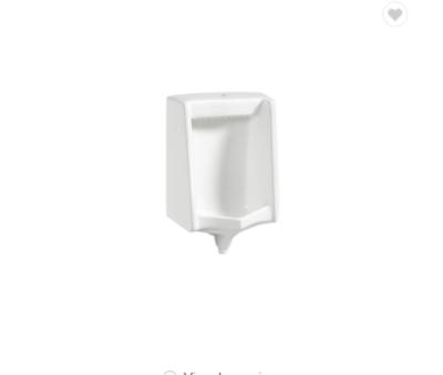 China Pared Hang Urinal Oval Shape Waterless del soporte del piso de la porcelana de cerámica en venta