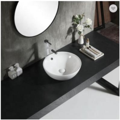 China Square Bathroom Wash Basin Sink Bowl Shape Wash Basin Ceramic Body for sale