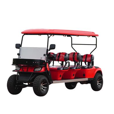 China Golf Cart 6-seater 5-6-seater Golf Cart Electric Sightseeing Car Hotel Front Desk Electric Sightseeing Car For Sale China Cheap 205-10 for sale