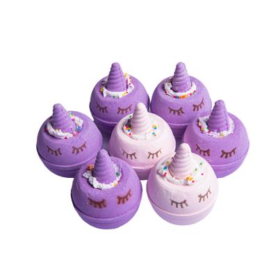 China Luxury Natural Bubble Bath Bombs  Unicorn Rainbow Star Shape for sale