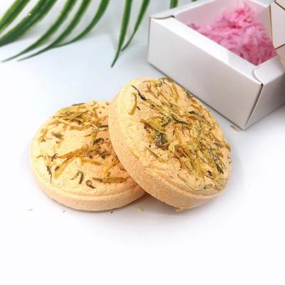 China OEM Custom Hot Selling Msds/100% Natural Ingredients Shower Bomb Scented Shower Tablet Lavender Shower Steamers for sale