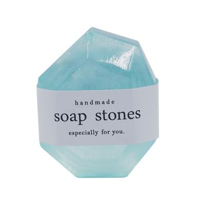 China Face Whitening Solid Soap Bar Handmade Natural Organic Crystal for sale