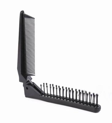 China Plastic Folding Comb Folding Men&women Use Private Label Pocket Fold Comb for sale