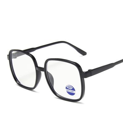 China For Mn33 Reading Glasses Fashion 2020 New Kids Big Black Frame Glasses Computer Kids Anti Blue Light Glasses for sale