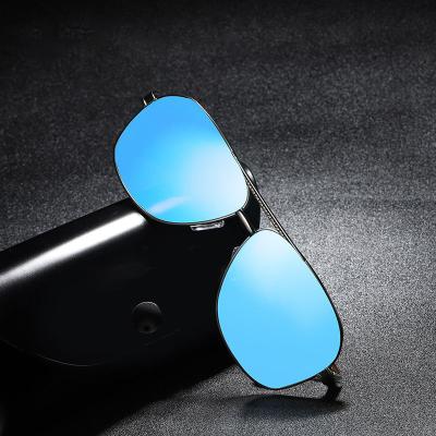 China High Quality Polarized Sunglasses Fashion Sunglasses Men Driving Metal Frame Sunglasses 2018 for sale