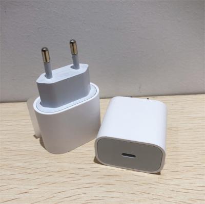 China Qc 3.0 Fast Charger US EU Plug Power Adapter 18W 20W USB-C Type C Travel Fast Charger Adapter for iphone 14 13 12 Pro Max XR XS USB C 20W PD Charger for sale