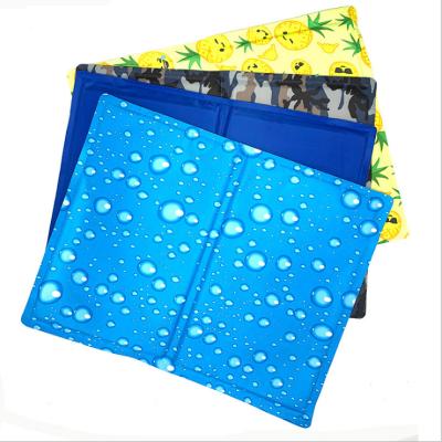 China Viable Hot Selling Dog Cooling Mat Dog Cool Mat Anti-Inflammatory Pressure Activated Pet Mat Non-Toxic Gel Self Cooling for sale