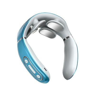 China Neck Product Price High Quality Smart Bluetooth Control 4 Head Massage Neck Massager for sale