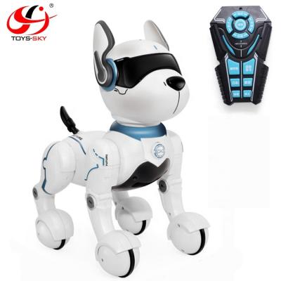 China 2019 New Model Electronic RC Pet Intelligent Voice Control Programmable Smart Dog Toy With Dancing For Sale for sale