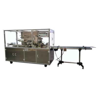 China Type PF650 High Quality Automatic Adjustable Cellophane Food Tri Dimension Overwrapping Machine for sale