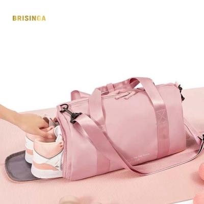 China Guangzhou Waterproof Wholesale Custom Crossfit Gym Bag Package Women Gym Yoga Bags for sale