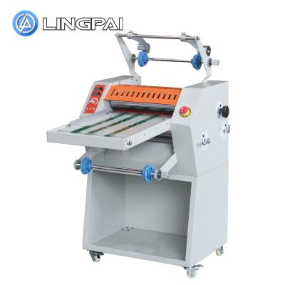 China Lingpai FM8390 A4 Paper Cold And Hot Roll Laminating Machine FM8390 for sale