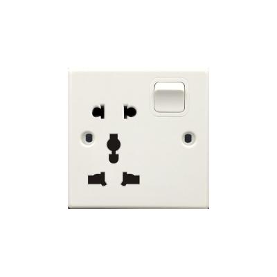 China 86 Type Old School 5 Pin Outlet Chinese Factory Made Ground Outdoor Socket S2.1-39 for sale