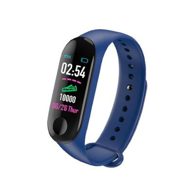 China 0.96 Touch Screen Color Screen Smart Watch Bands Call Wristband M3 Smart Heart Rate Monitor Wristband Reminder for sale