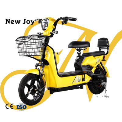 China Hot Sale China Adult Electric Bike 2 Wheels Carbon Steel Electric Bicycle Made Street Beautiful Cheap Electric Bike for sale