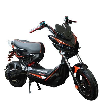 China New Model Unisex Low Step Electric Motorcycle For Adult With Big Motor 72v 20ah 1000w/1500w Powerful Electric Scooter for sale