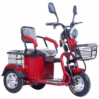 China High-end Electric Vehicle Steel Electric Vehicle Adult Leisure Household Mobility Scooter High-End Three-Wheeled Older Tricycle for sale