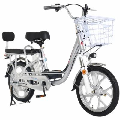 China Steel Wholesales Moped 48V 350W Electric Road Electric Bike 18 Inch Classic Sports City Electric Bike for sale