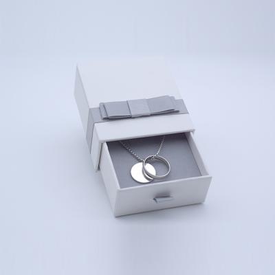 China Drawer Recyclable Gift Ring Cardboard Packaging Box Paper Jewelry for sale