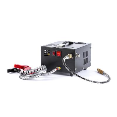 China Oil Free Pcp Compressor 4500psi 12V Electric Portable Pump With Transformer for sale