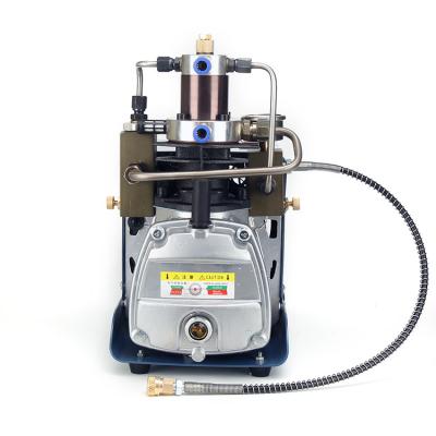 China pcp 300bar lubricated high pressure electric air compressor for paintball tank for sale